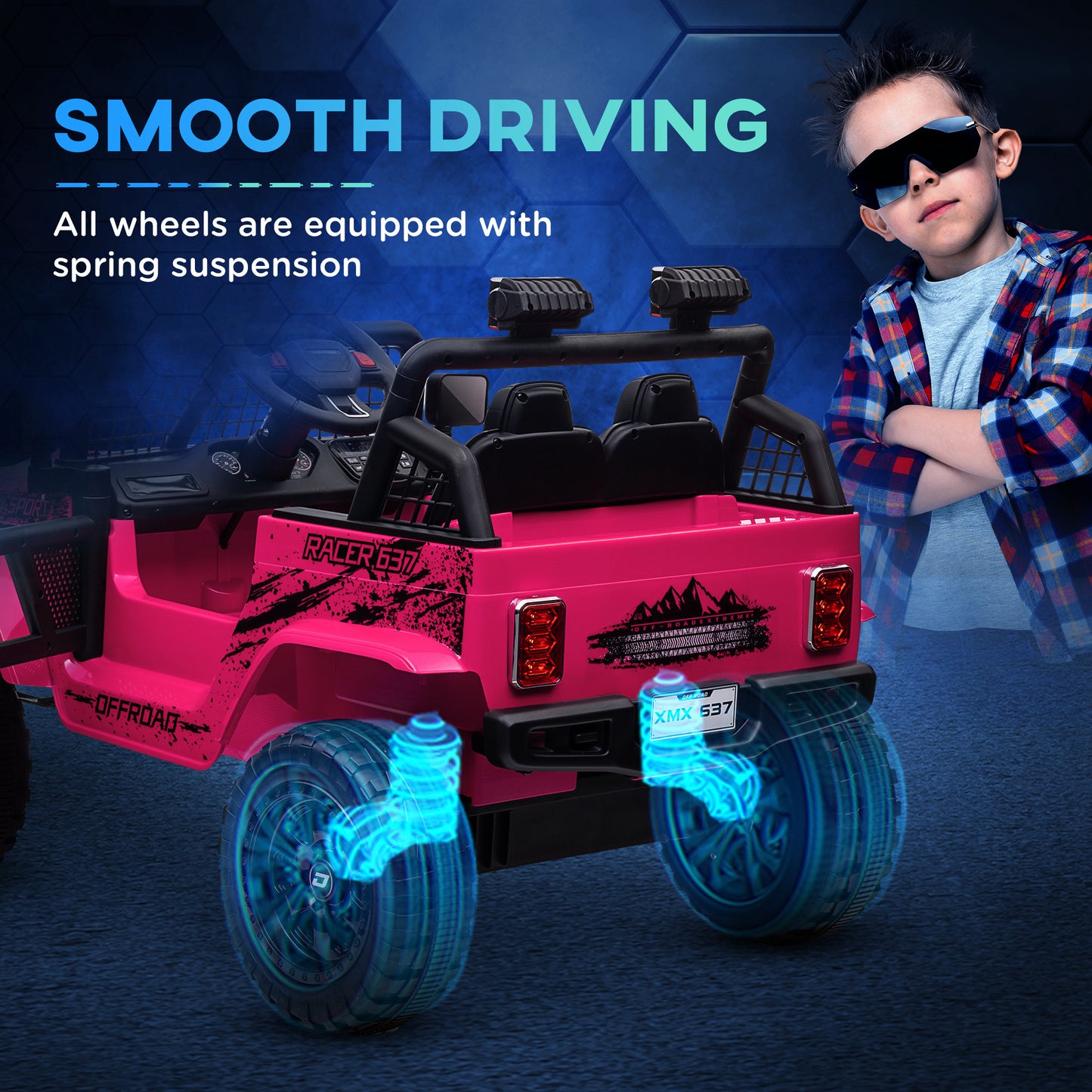 12V Battery Powered Kids Ride-On Car