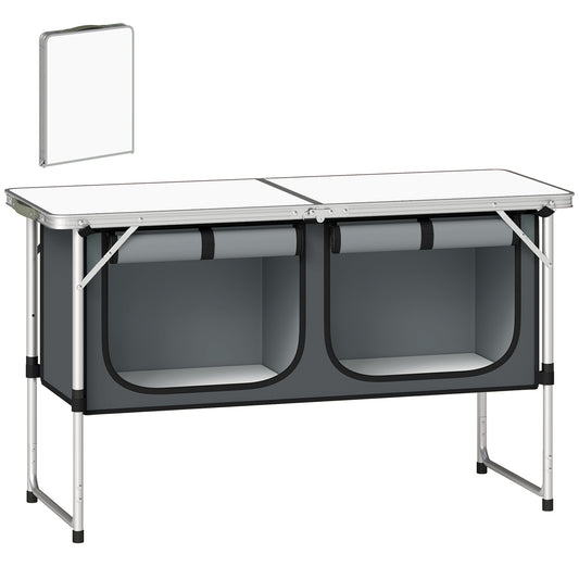Camping Cupboards Folding Portable Aluminium Camp Cook Station