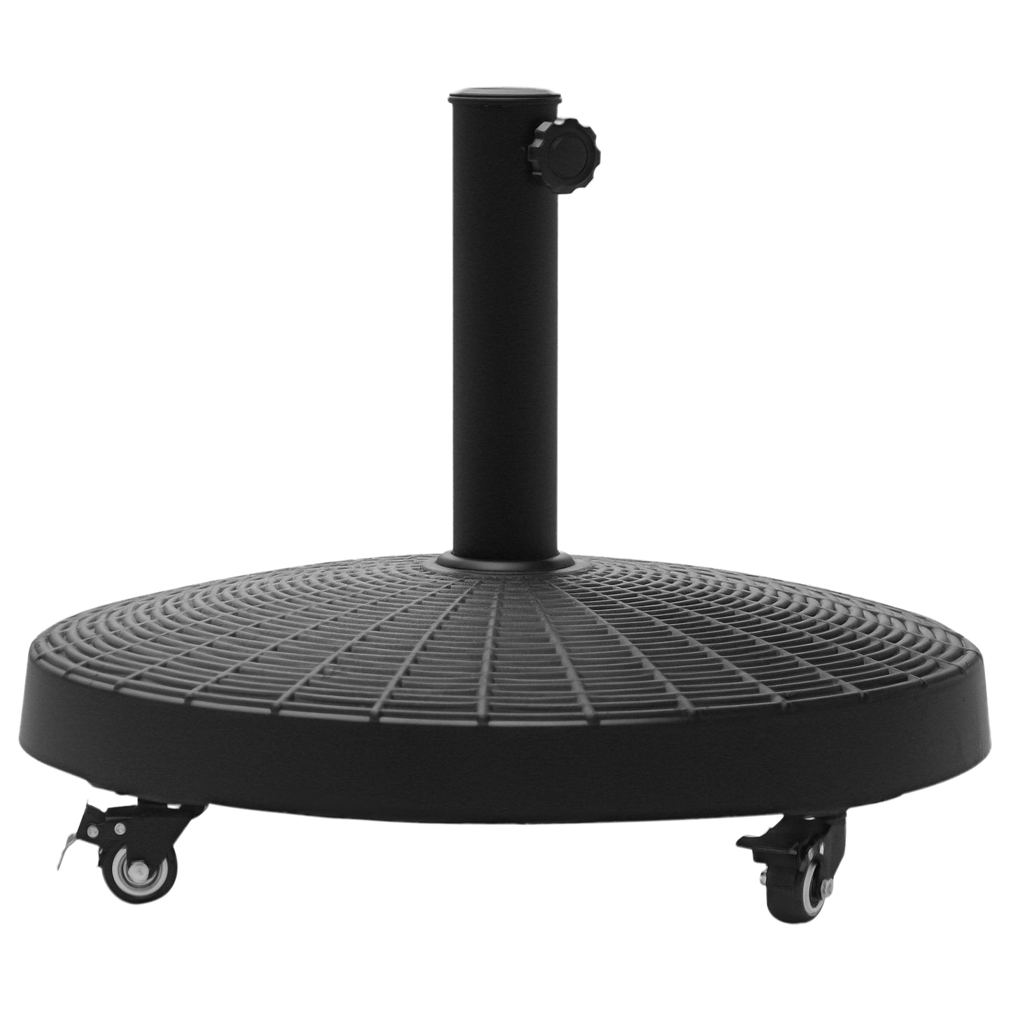22.7kg Resin Patio Parasol Base Umbrella Stand Weight Deck Garden