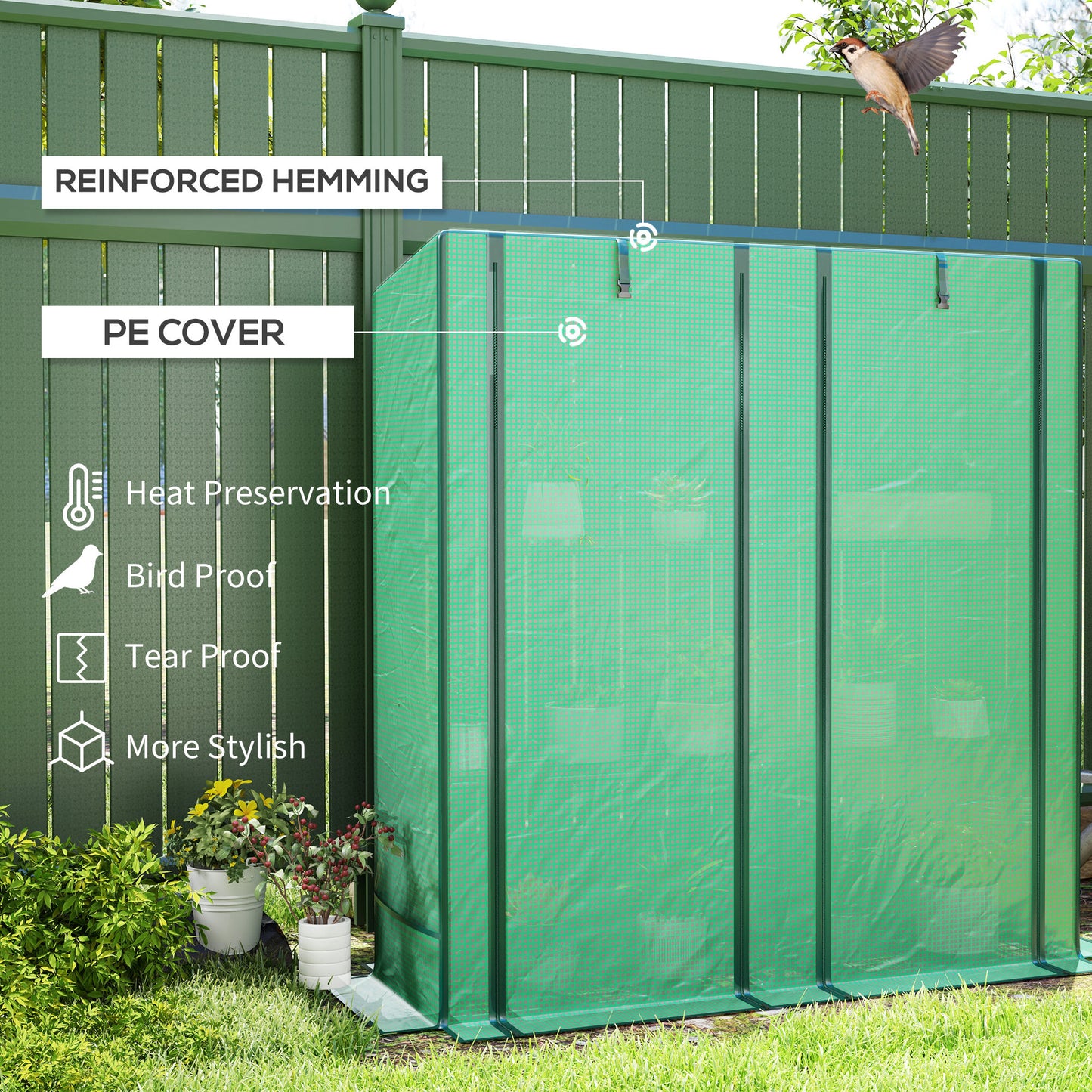 Three-Tier Mini Greenhouse (2)