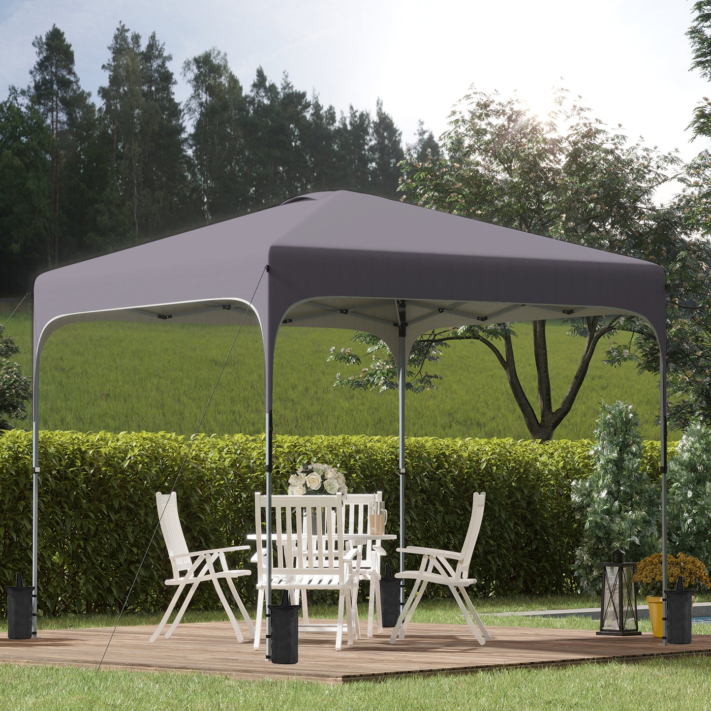3 x 3(M) Pop Up Gazebo, UPF 50+ Foldable Canopy Tent