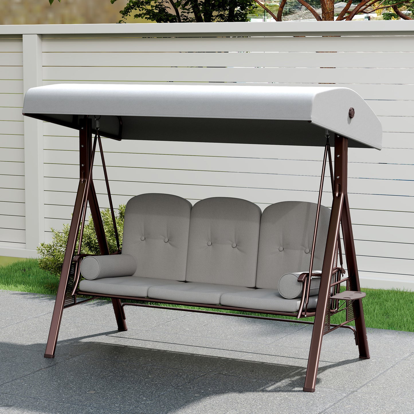 3 Seater Canopy Swing Chair