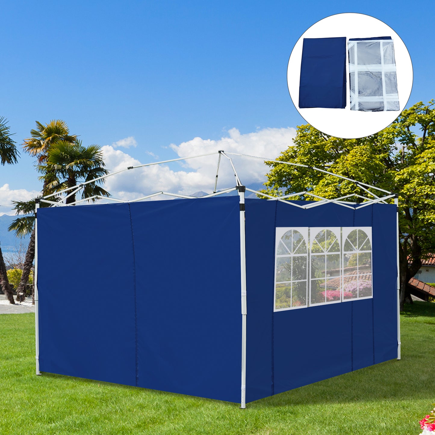 3 Meters Gazebo Replaceable Exchangeable Side Panel Wall Panels