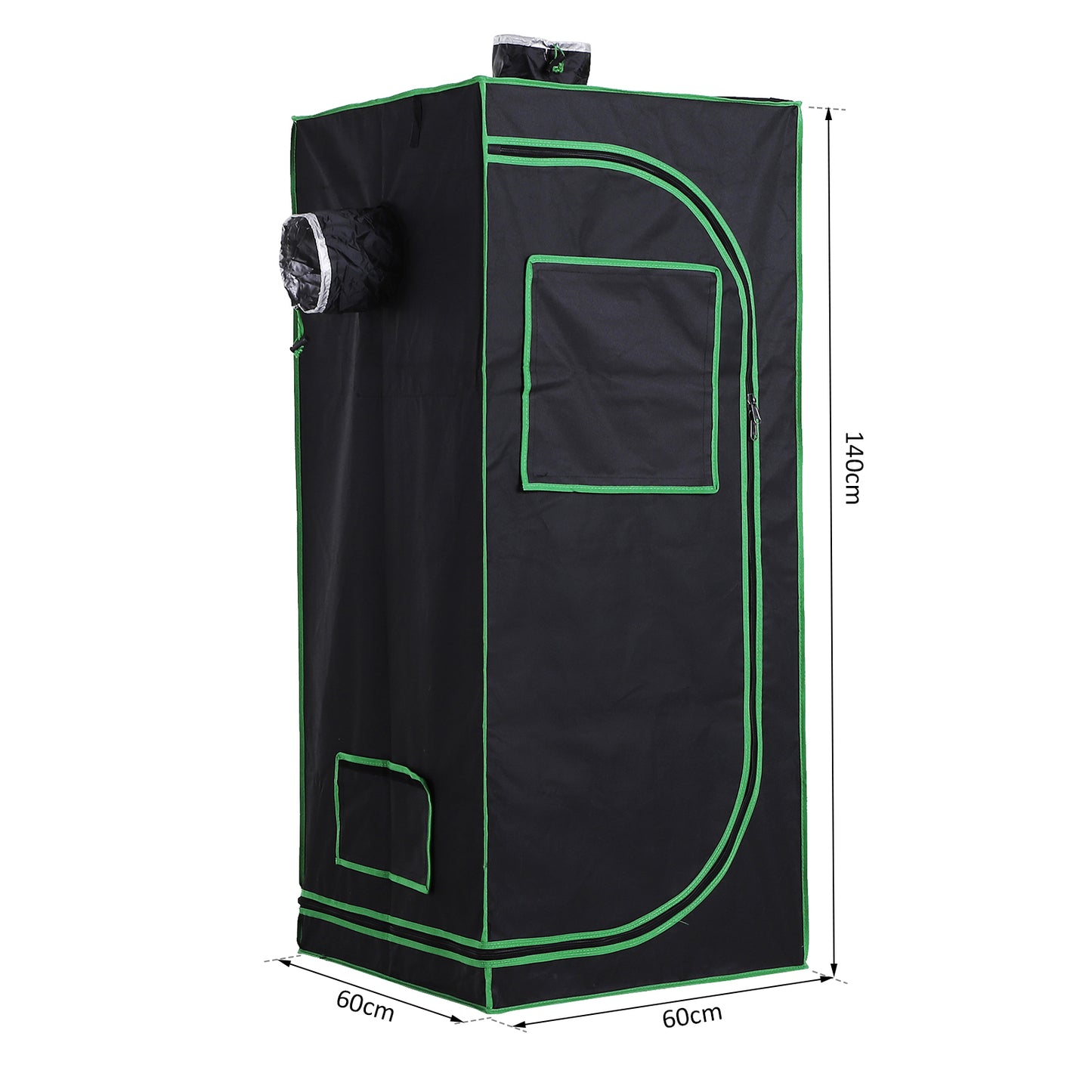 Grow Tent Reflective Mylar Hydroponic with Adjustable Vents
