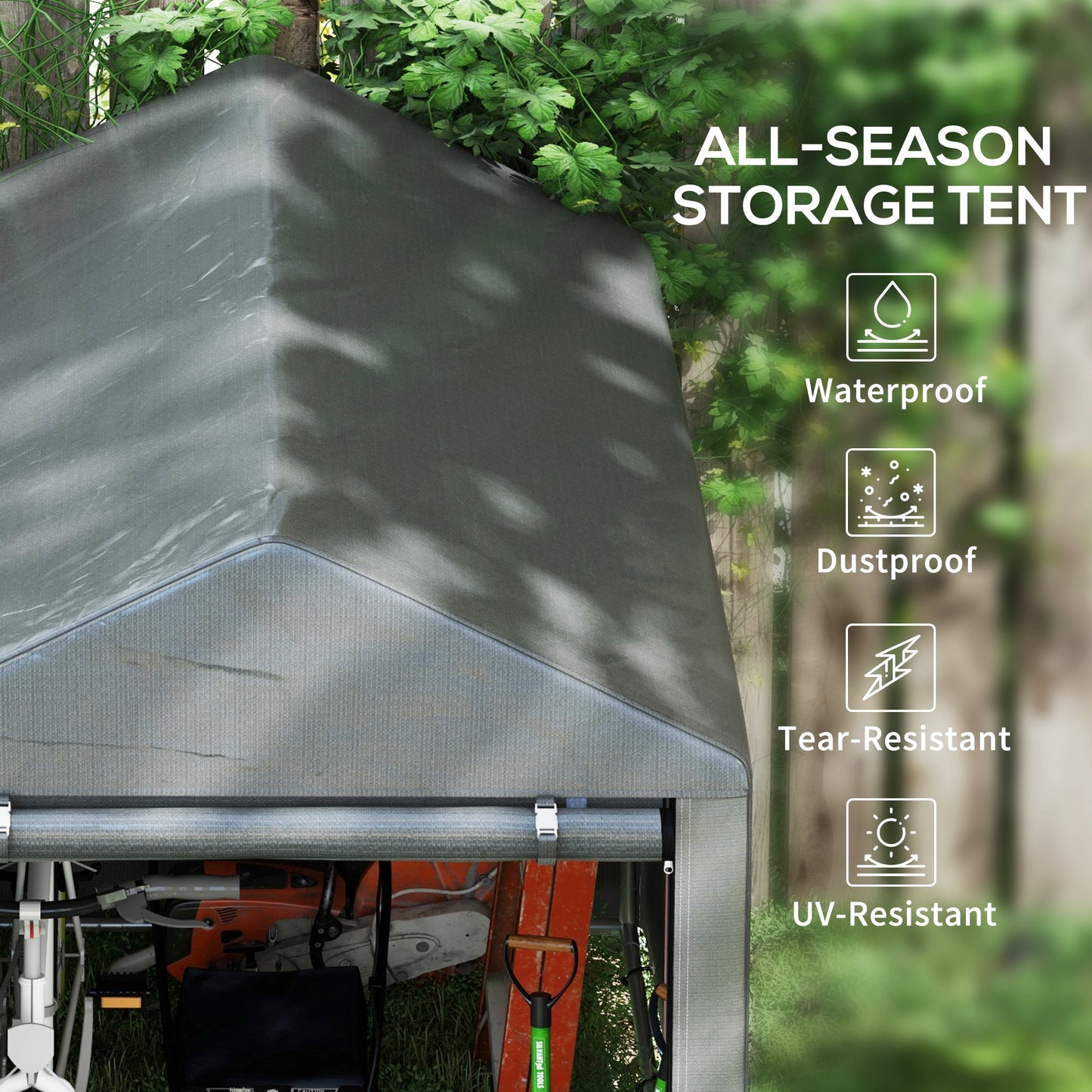 179 x 120cm Temporary Garden Shed