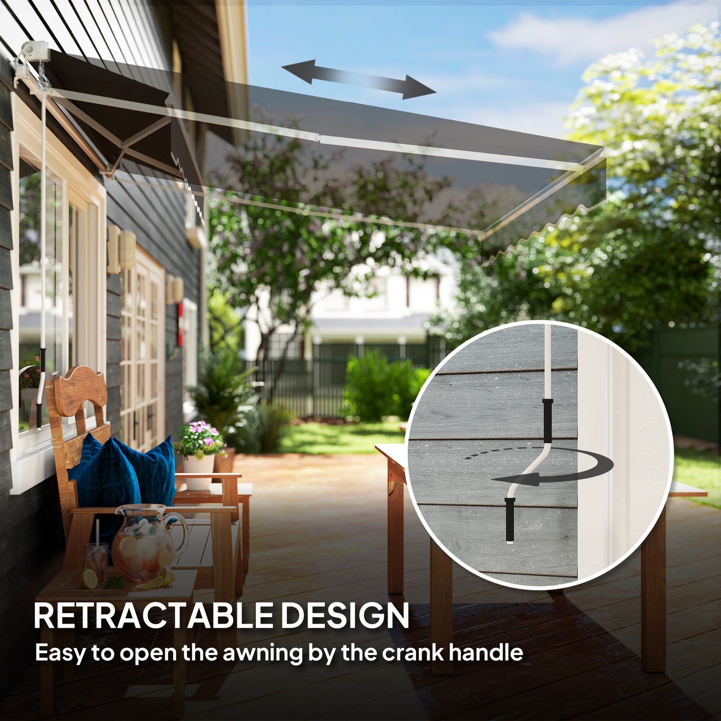 Garden Retractable Awning