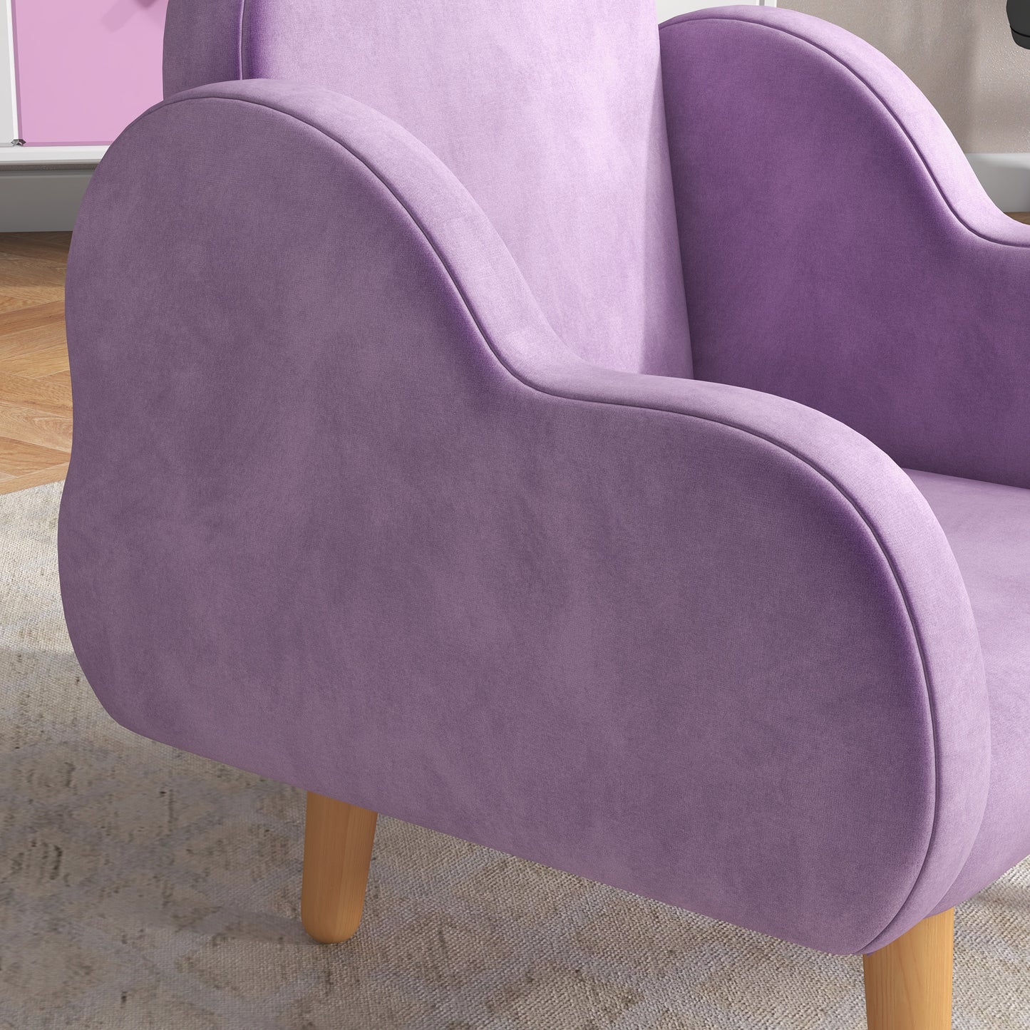 Kids Armchair Toddler Sofa Children Chair with Arm Rest