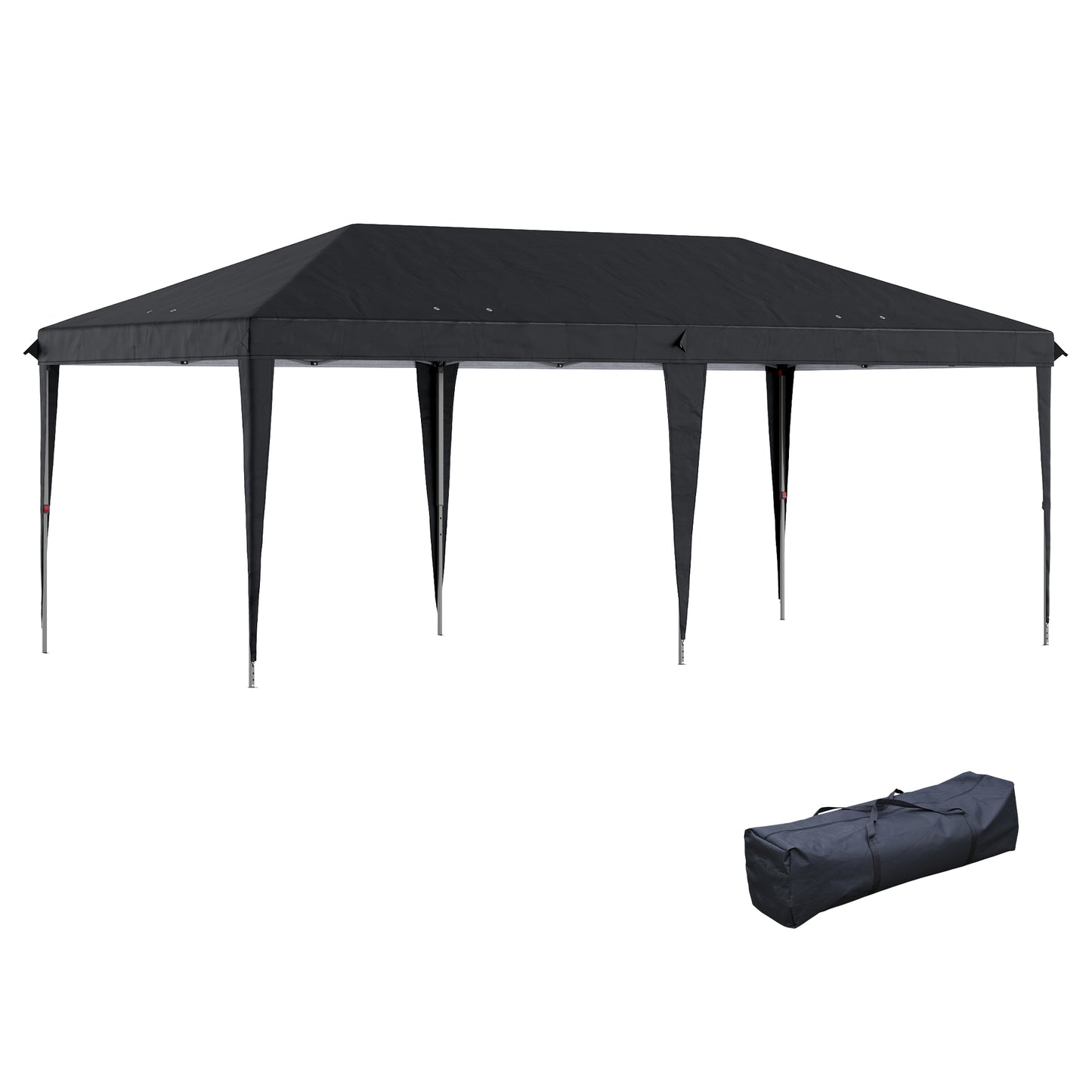 Pop Up Gazebo 3 x 6m, Foldable Canopy Tent