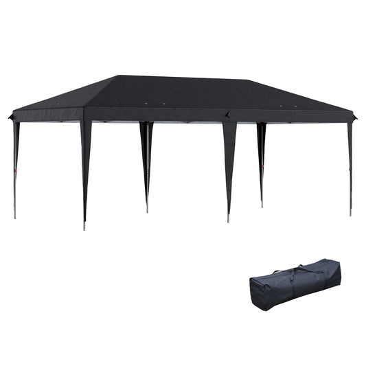 Pop Up Gazebo 3 x 6m, Foldable Canopy Tent