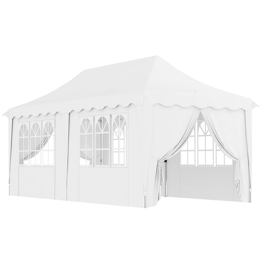 3 x 6m Pop Up Gazebo with Sides