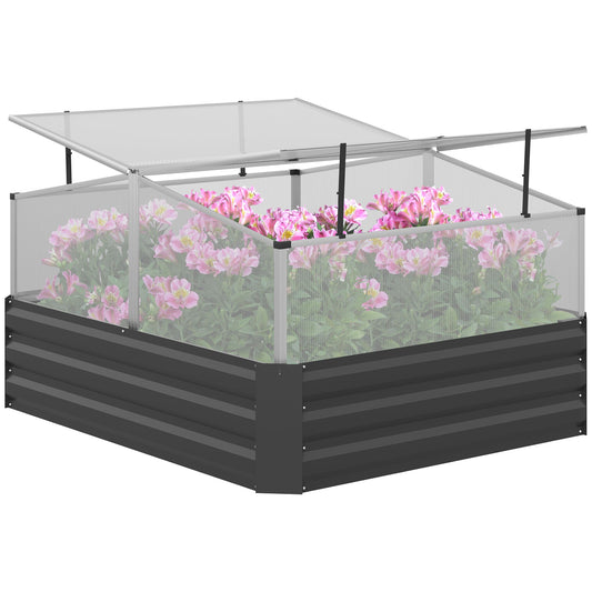 Galvanised Raised Garden Bed