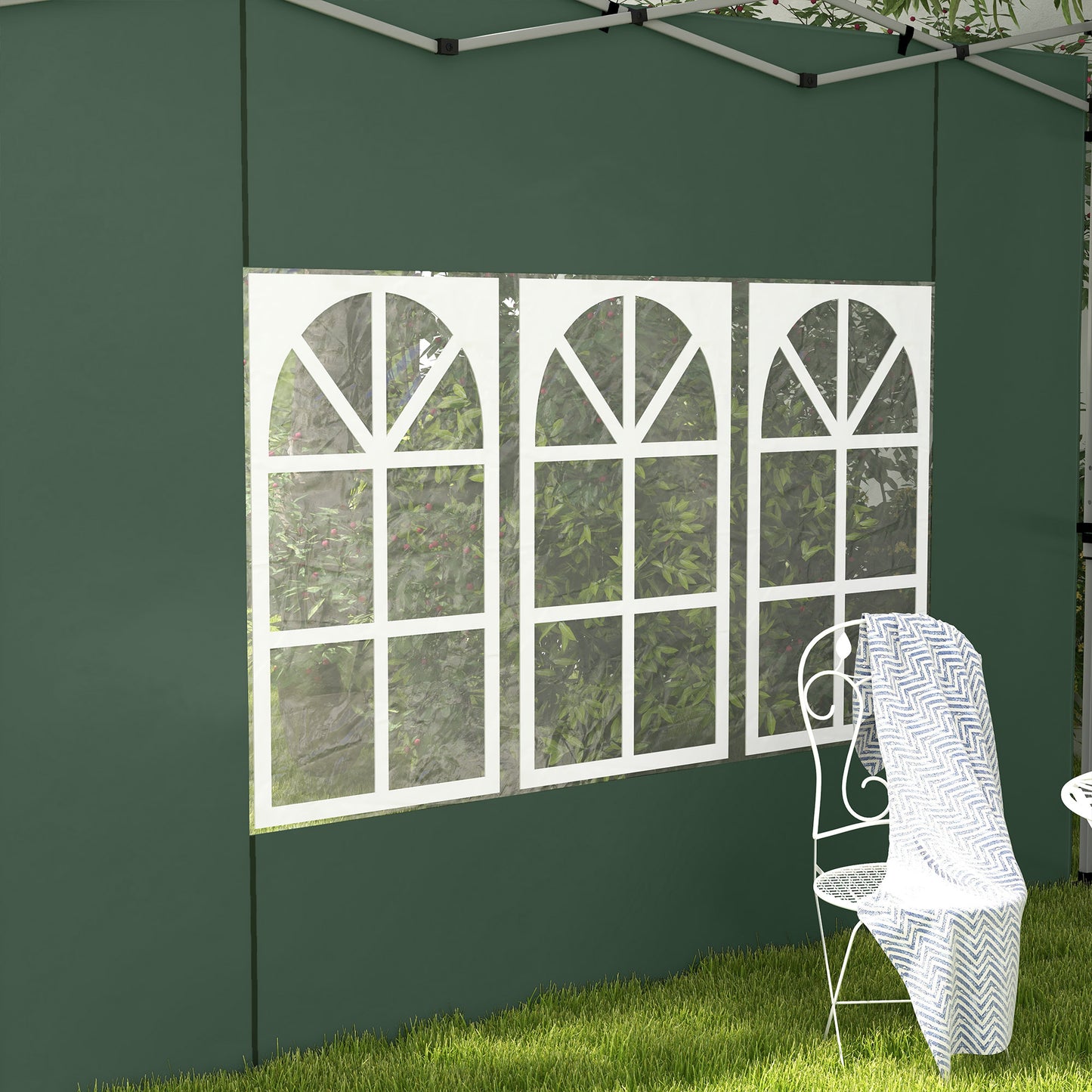 Gazebo Side Panels, Sides Replacement with Window