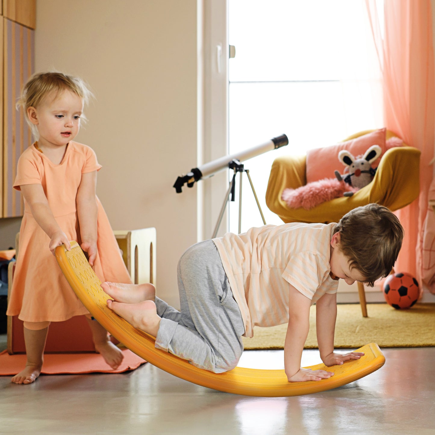 Balance Board Kids Wobble Board, Stepping Stone