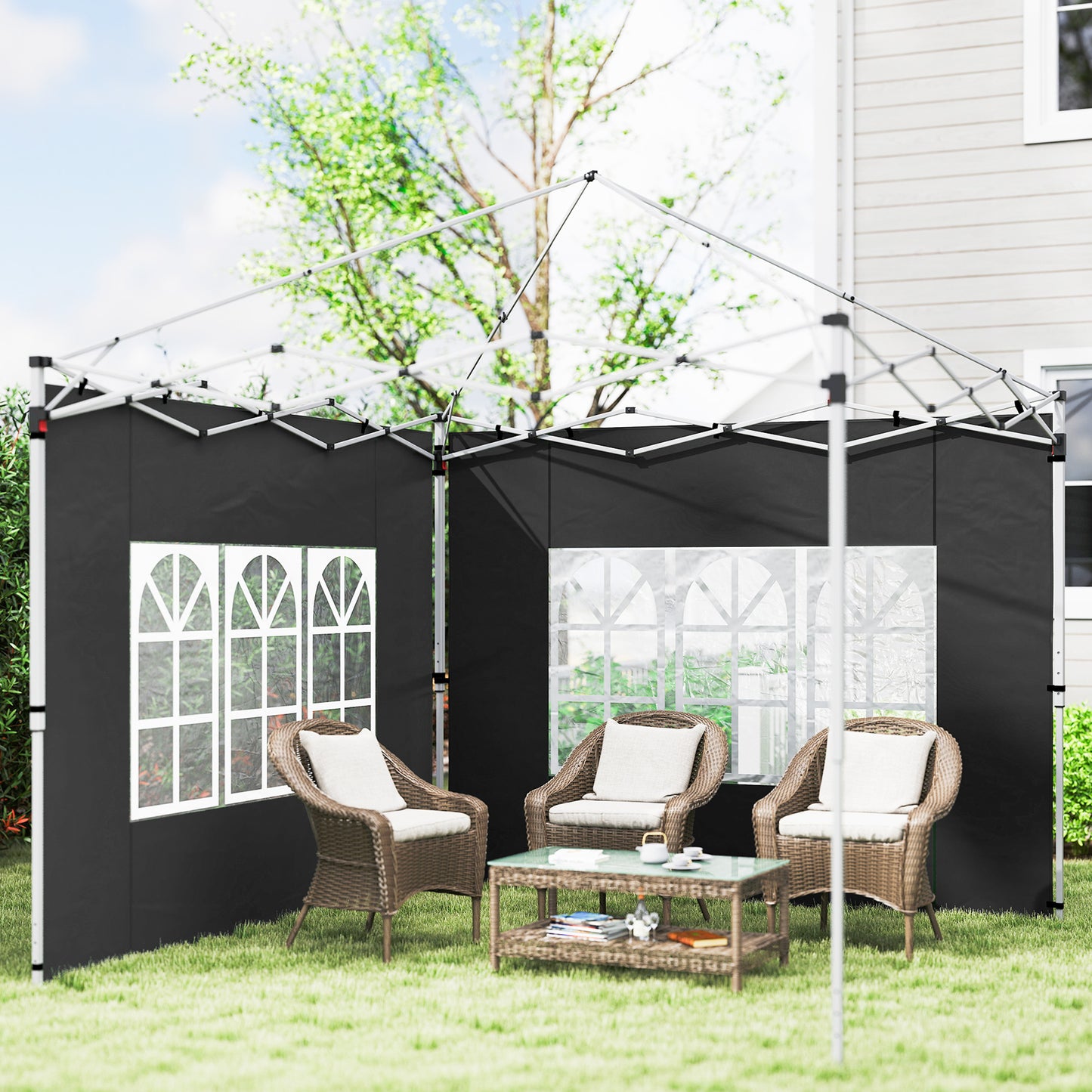 Gazebo Side Panels, Sides Replacement with Window