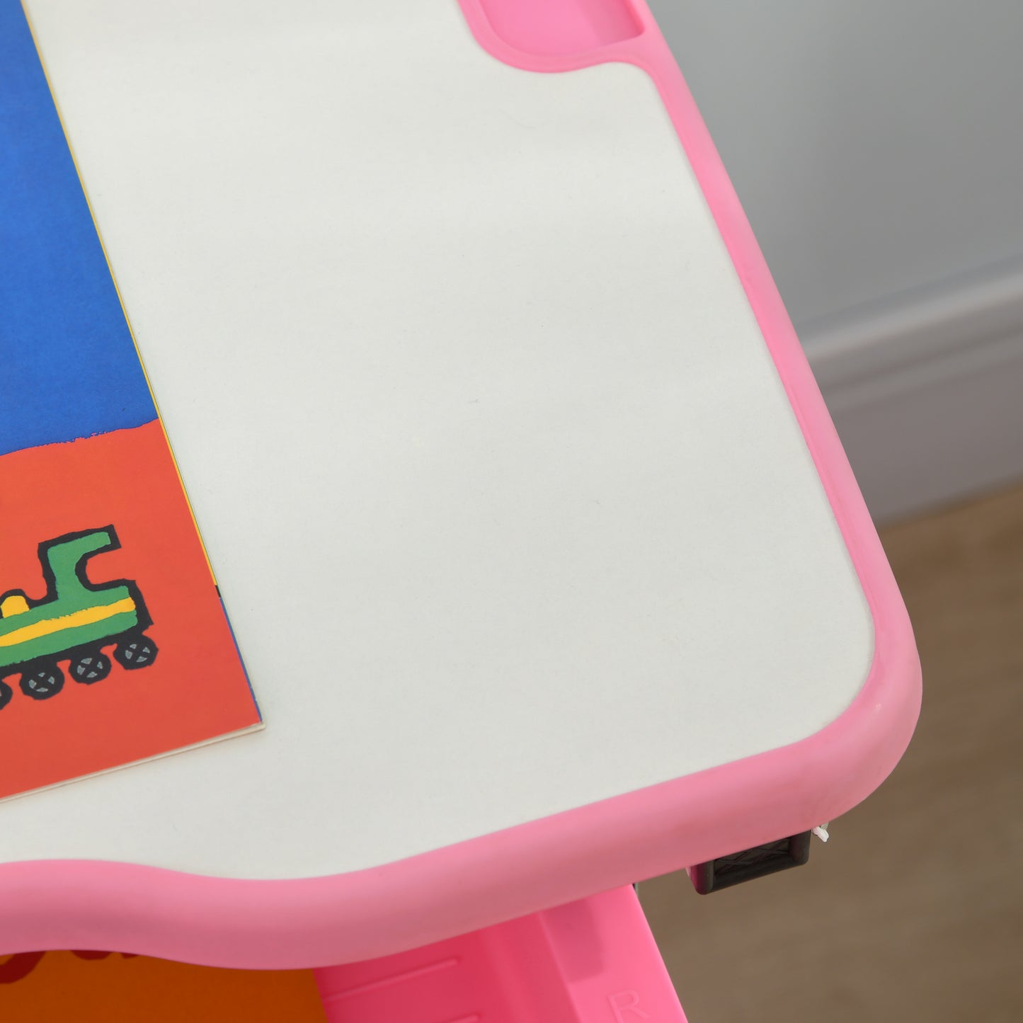 Kids Desk and Chair Set, Student Adjustable Writing Desk