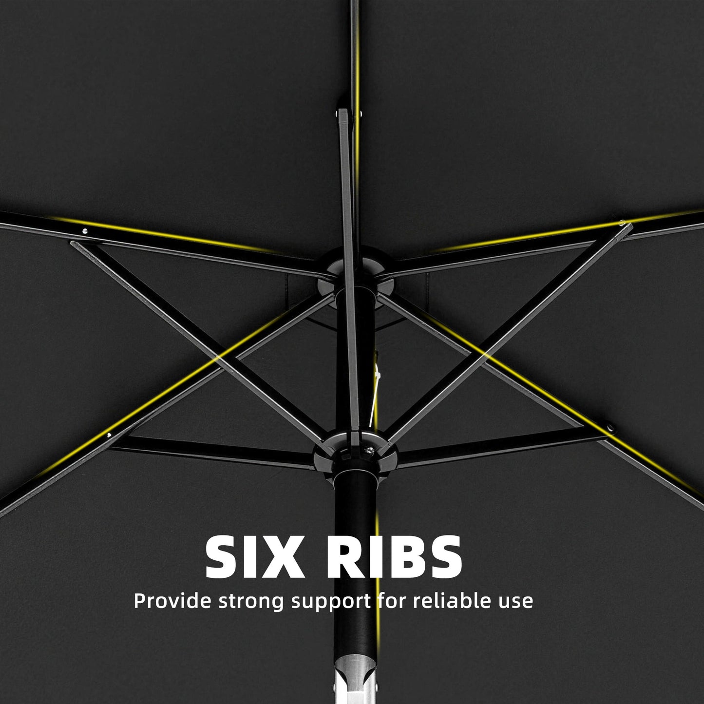 2m Garden Parasol Umbrella (1)