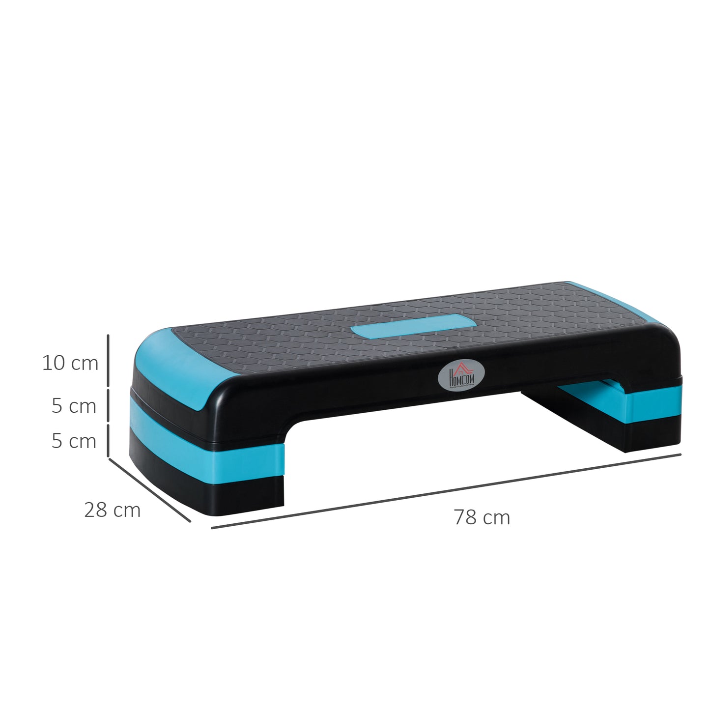 Aerobic Step with 3-Level Adjustable Heights for Home (1)