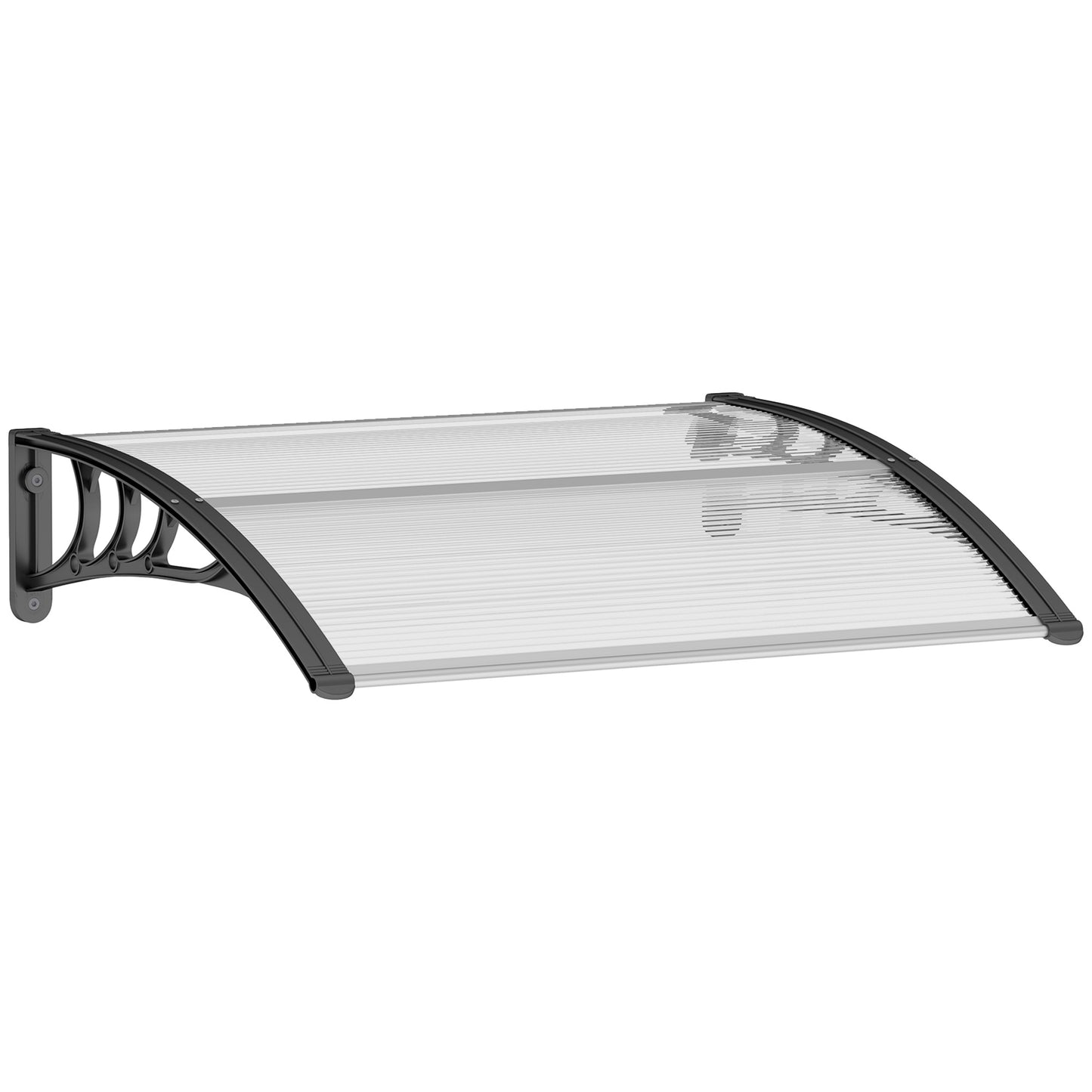 Front Door Canopy Outdoor Awning Aluminium Rigid Plastic