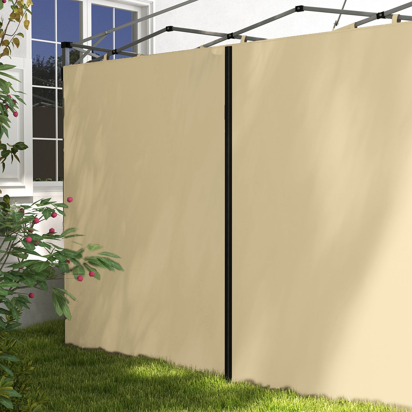 Set of Two 3 x 3(m) Replacement Zipped Gazebo Walls