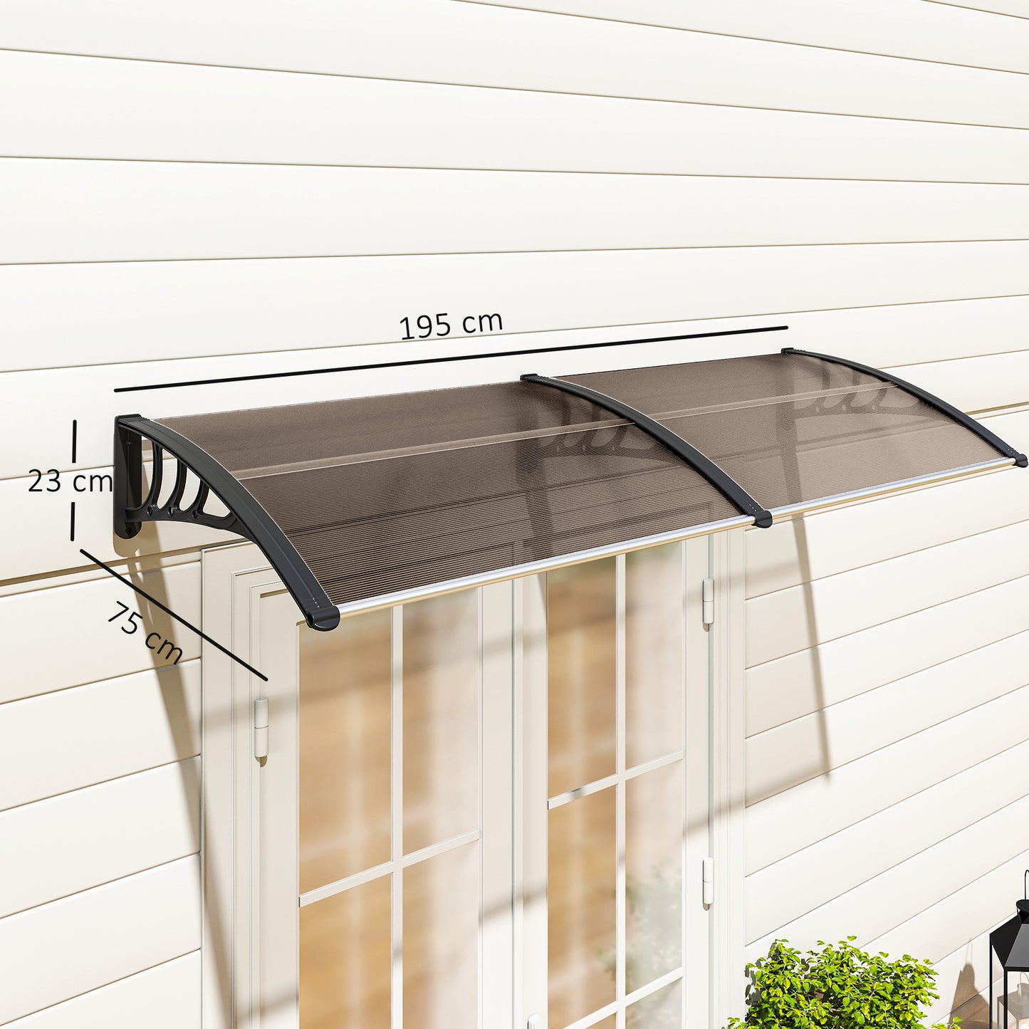 Front Door Canopy, Waterproof Outdoor Awning
