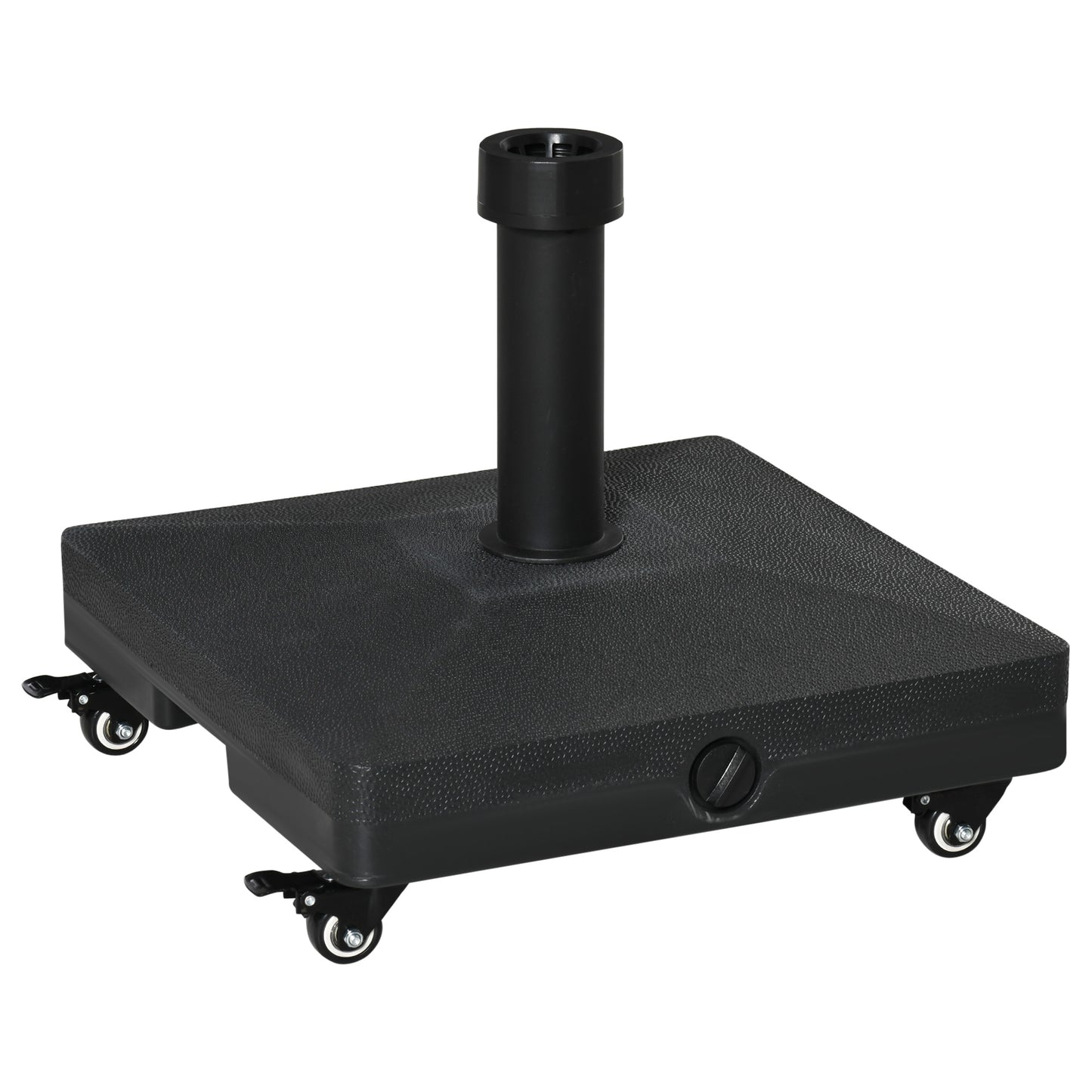 20kg Garden Parasol Base with Wheels Heavy Duty Sand or Water