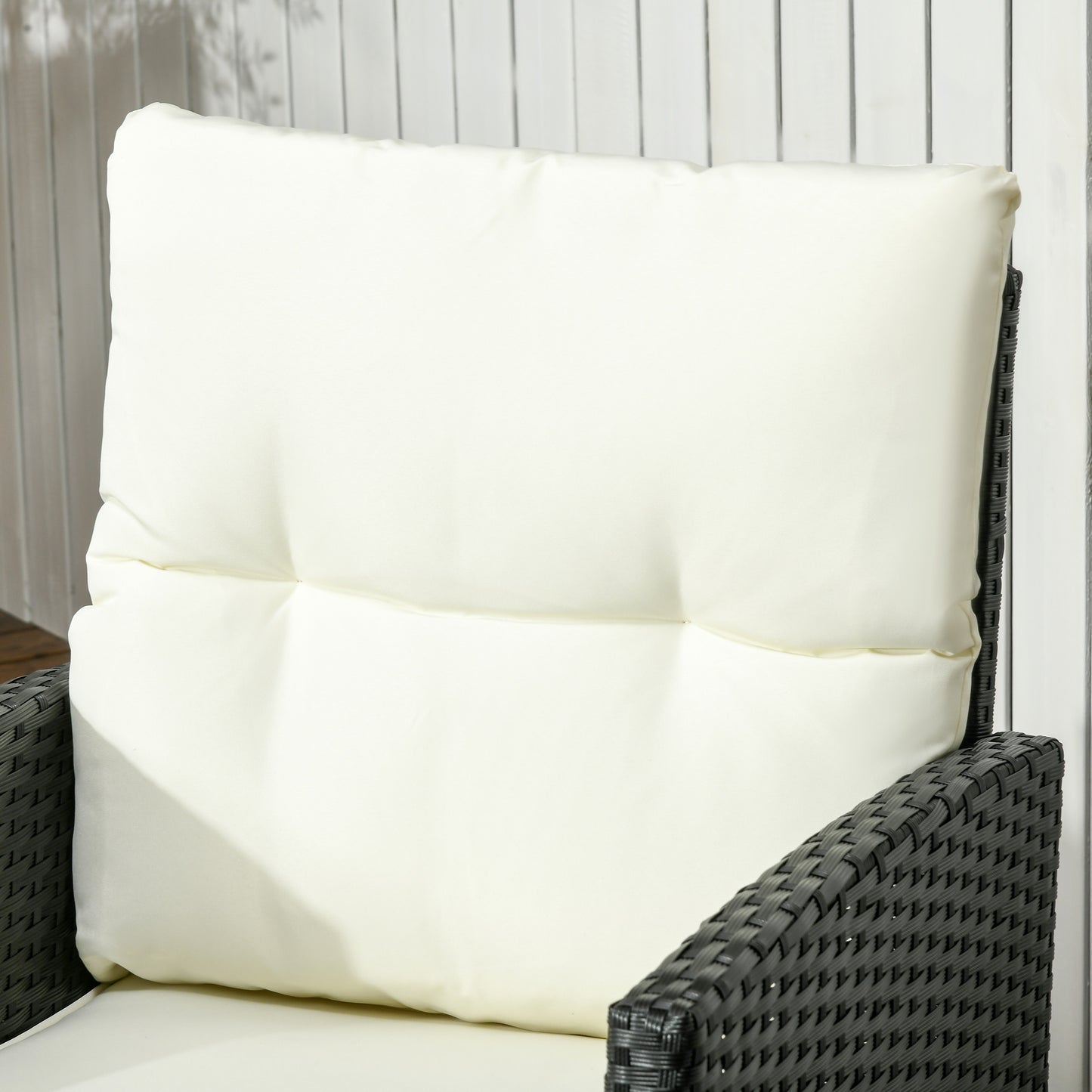 5 Seater Rattan Garden Furniture Set, 6 Piece Garden Sofa Set
