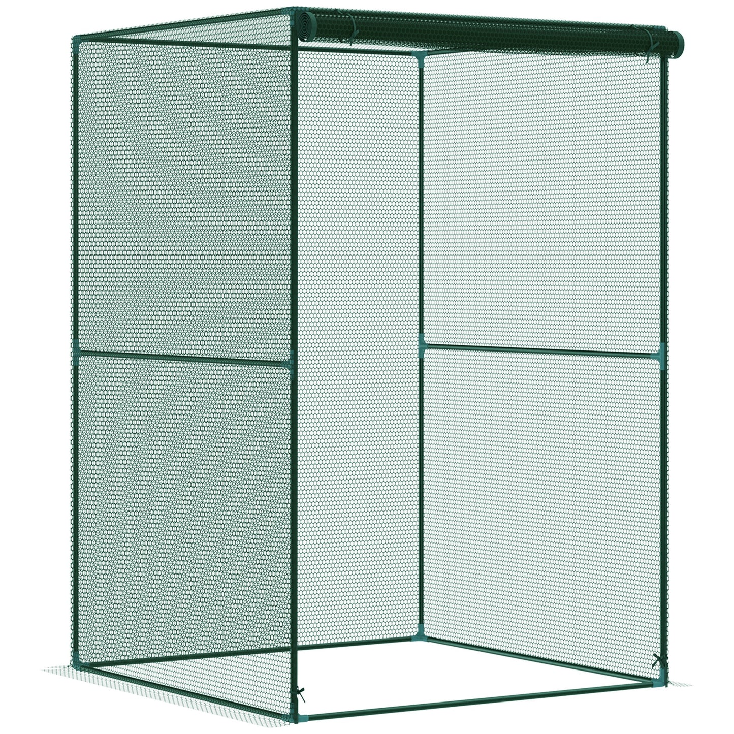 120 x 120cm Compact Plant Cage, with Netting