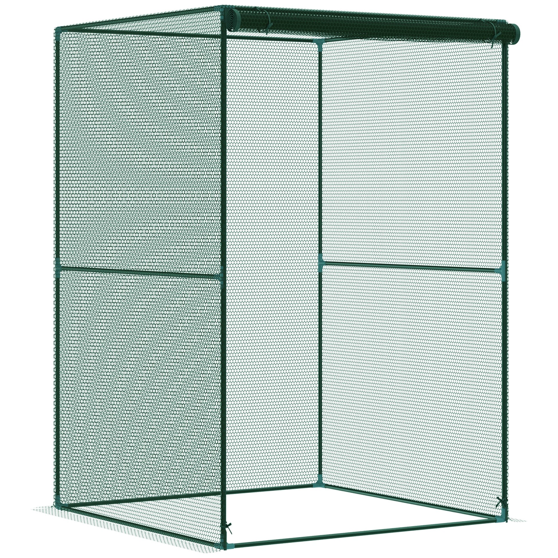 120 x 120cm Compact Plant Cage, with Netting