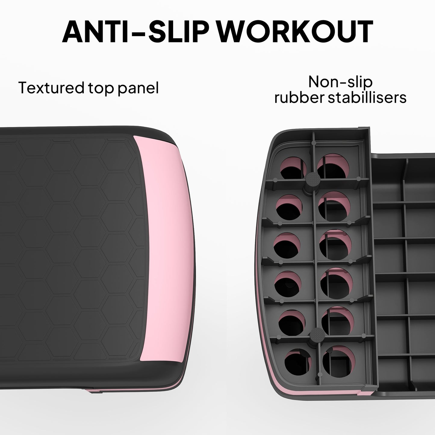 Aerobic Step with 3-Level Adjustable Heights for Home (1)