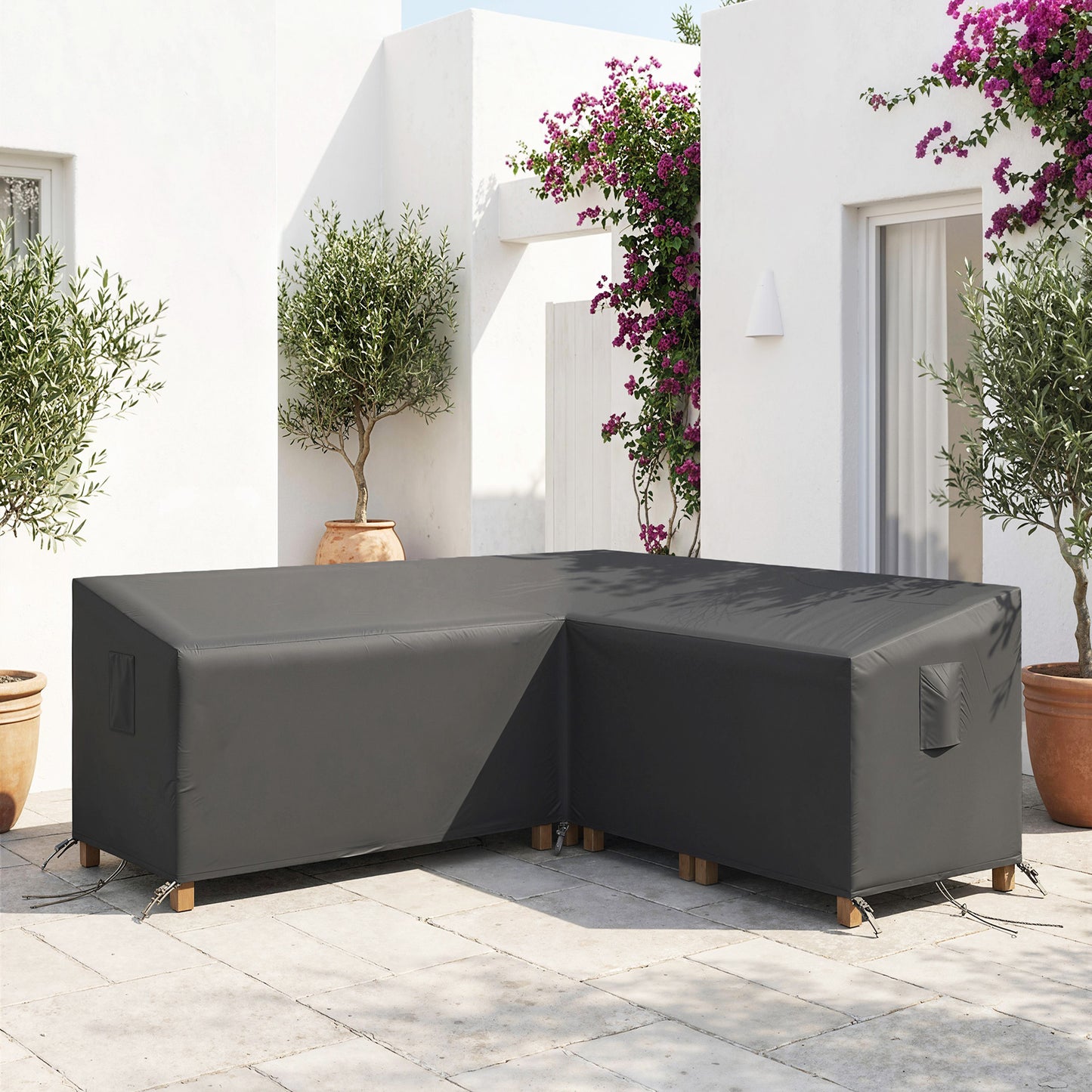 V-Shaped Patio Furniture Cover