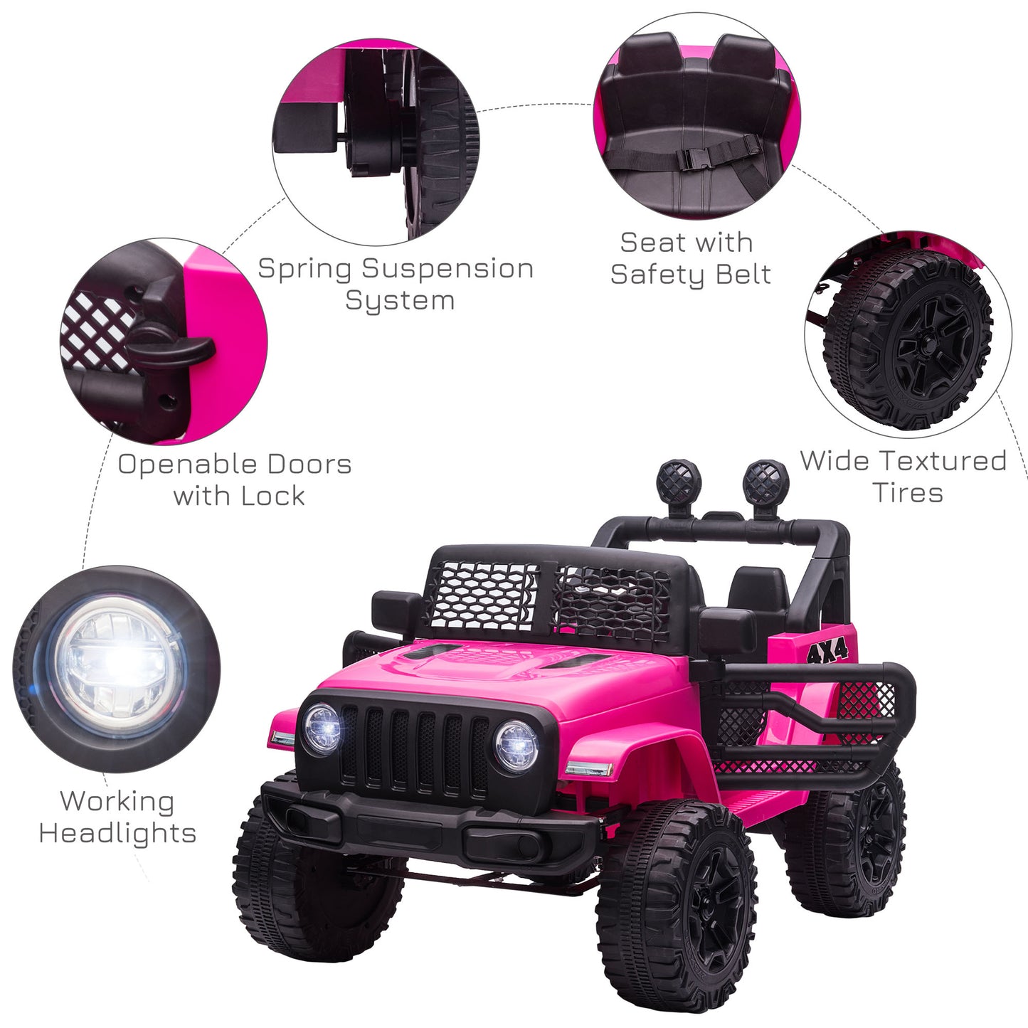 Kids Electric Ride On Car 12V Off Road Toy