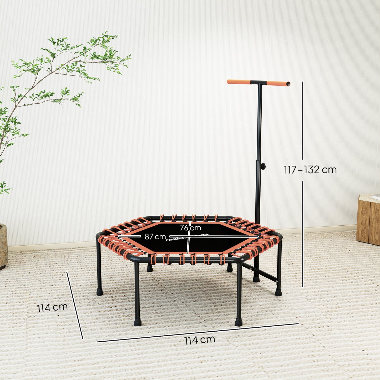 45" Rebounder Trampoline for Adults