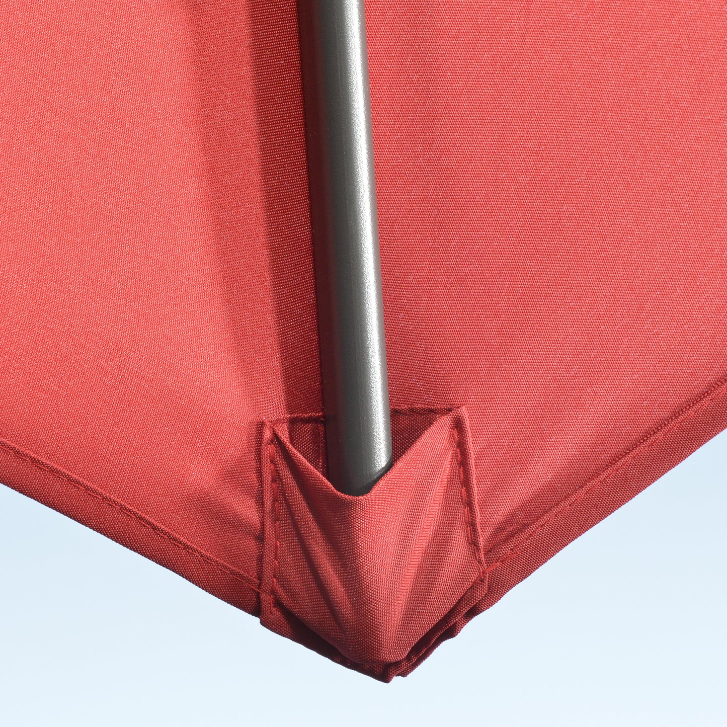 3 x 3(m) Cantilever Parasol with Cross Base Crank Handle