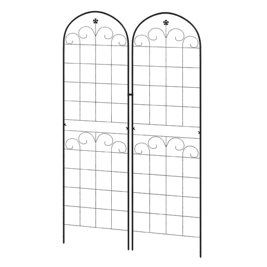 Metal Trellis Set of 2, Garden Trellis