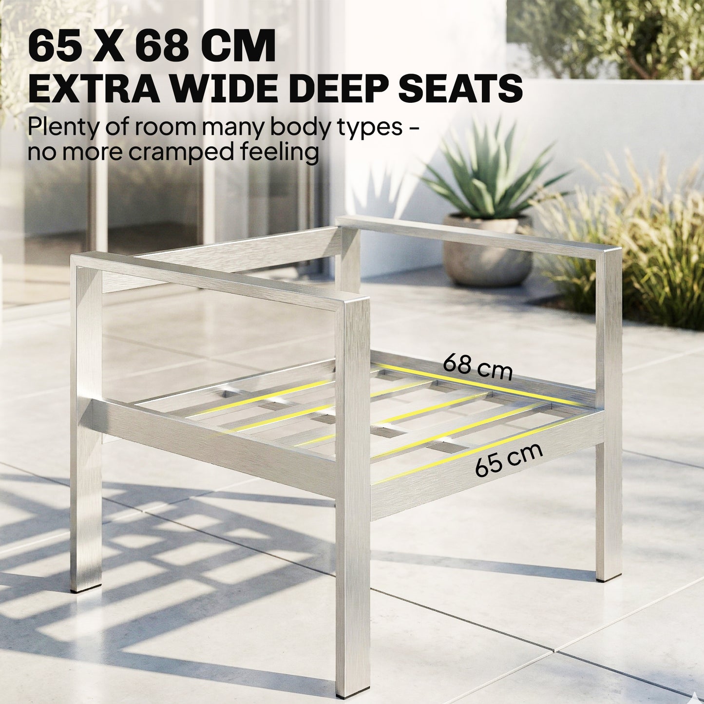4 Seater Garden Furniture Set (1)