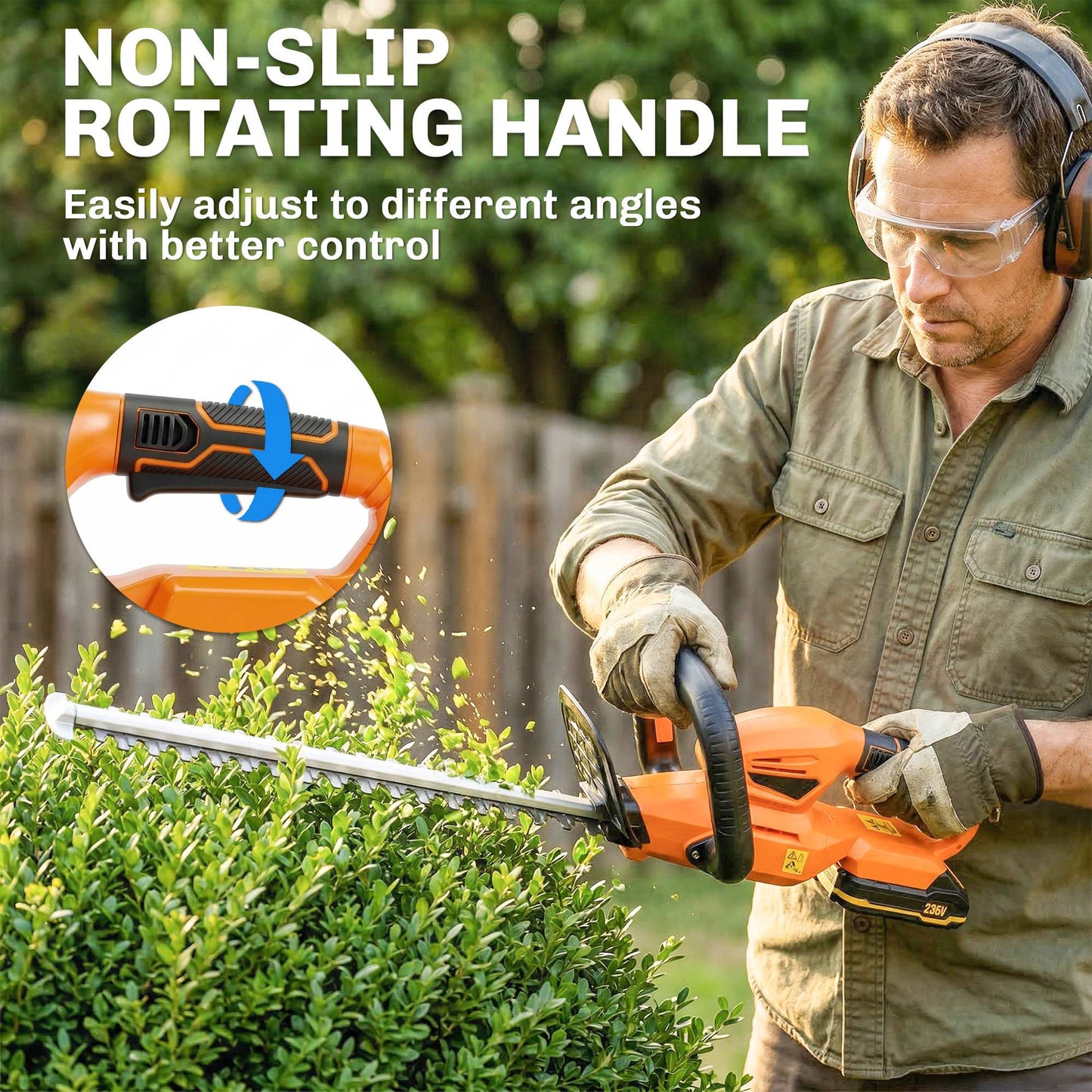 20" Cordless Hedge Trimmer (1)