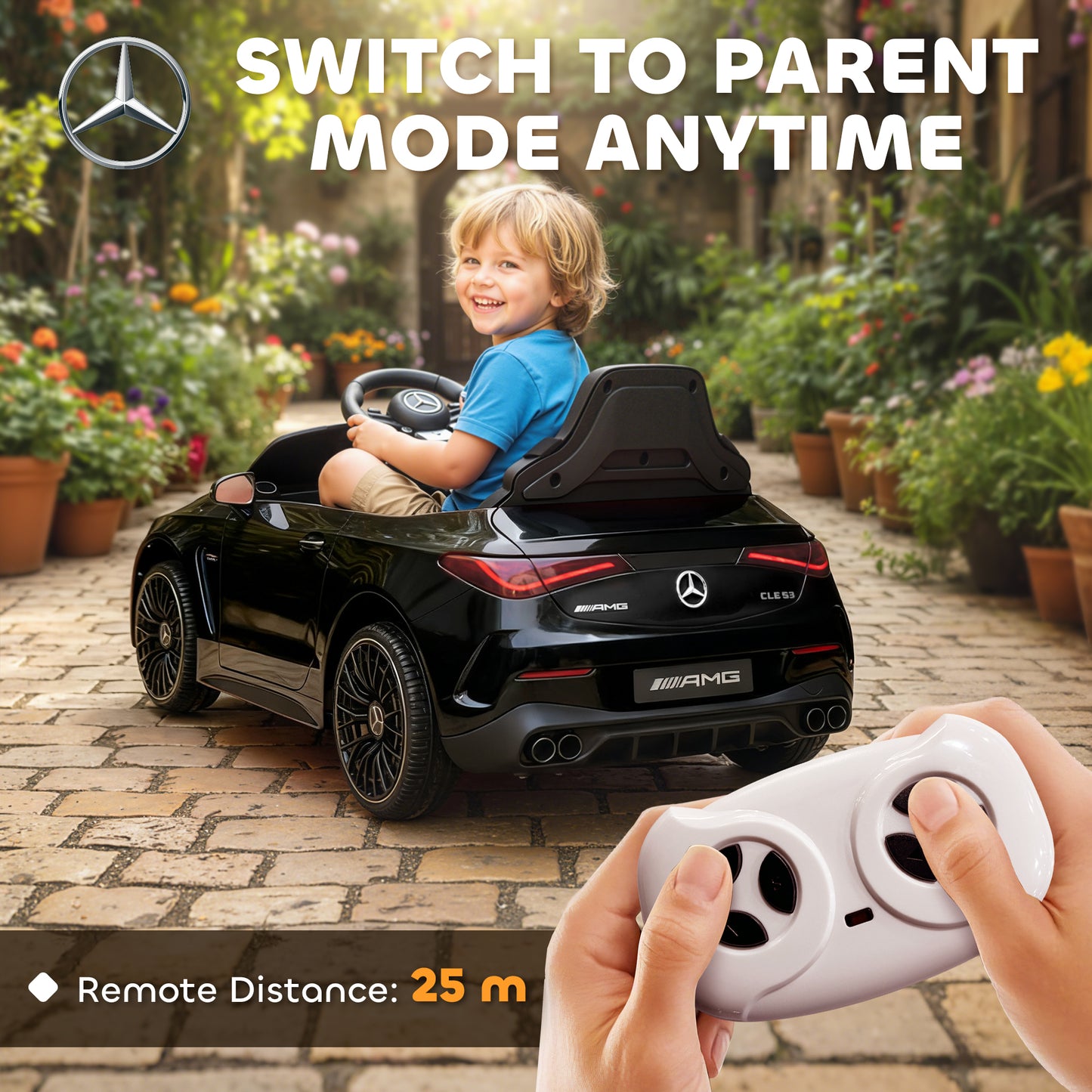 Licensed Mercedes AMG Kids Electric Car