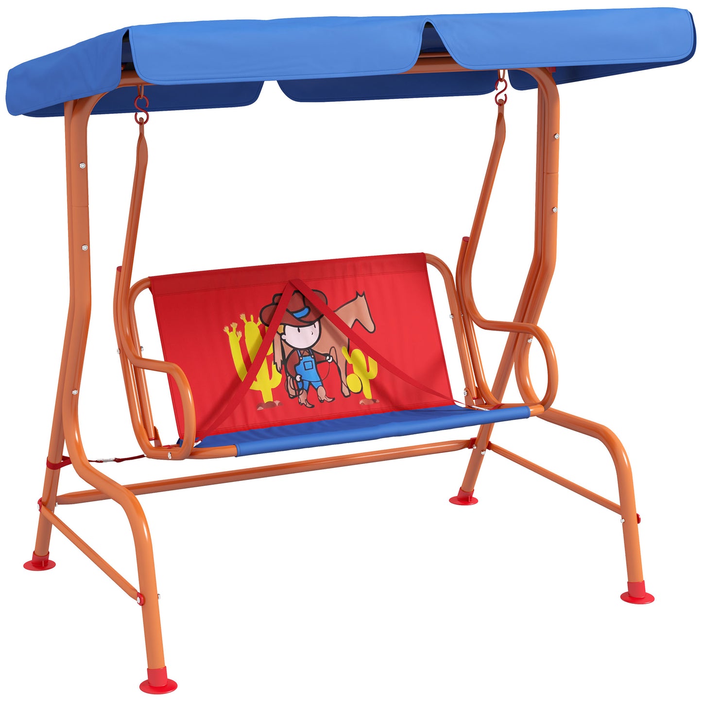 Two Seater Kids Garden Swing (1)