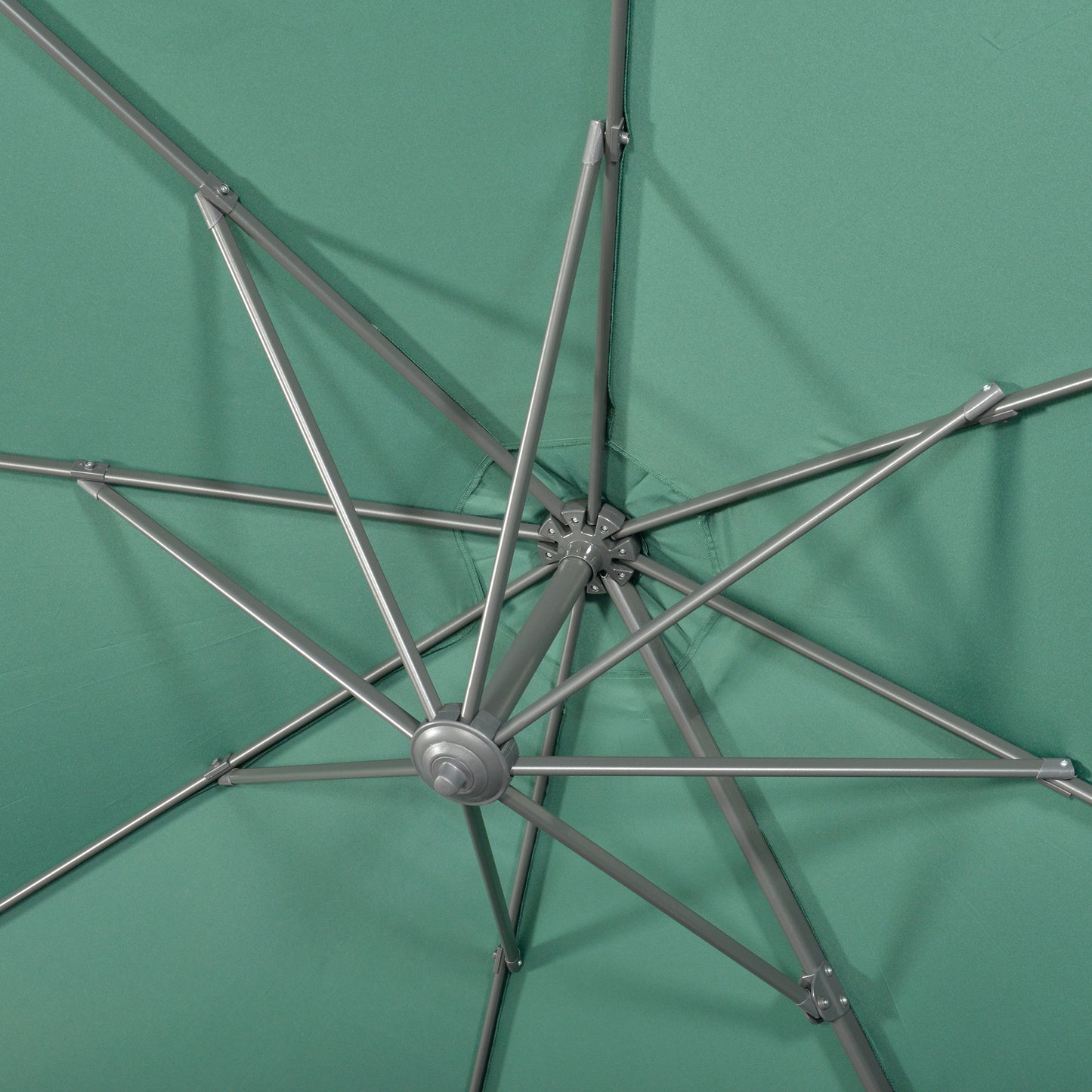 3 x 3(m) Cantilever Parasol with Cross Base