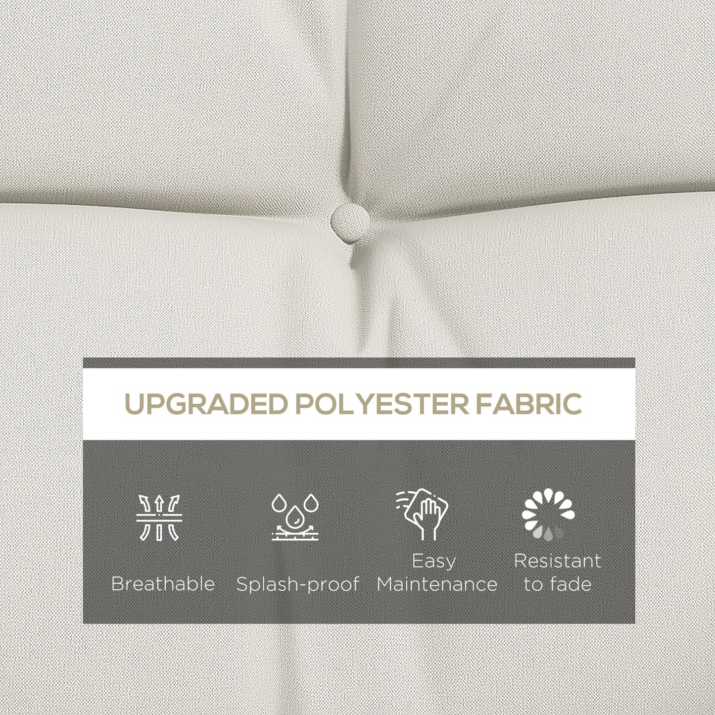 Back and Seat Cushion Replacement with 2 Pillows