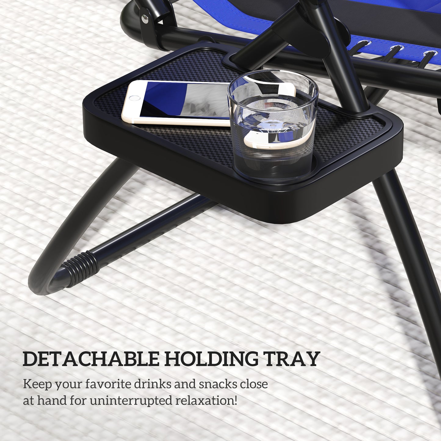 Zero Gravity Lounger Chair Set of 2 (2)