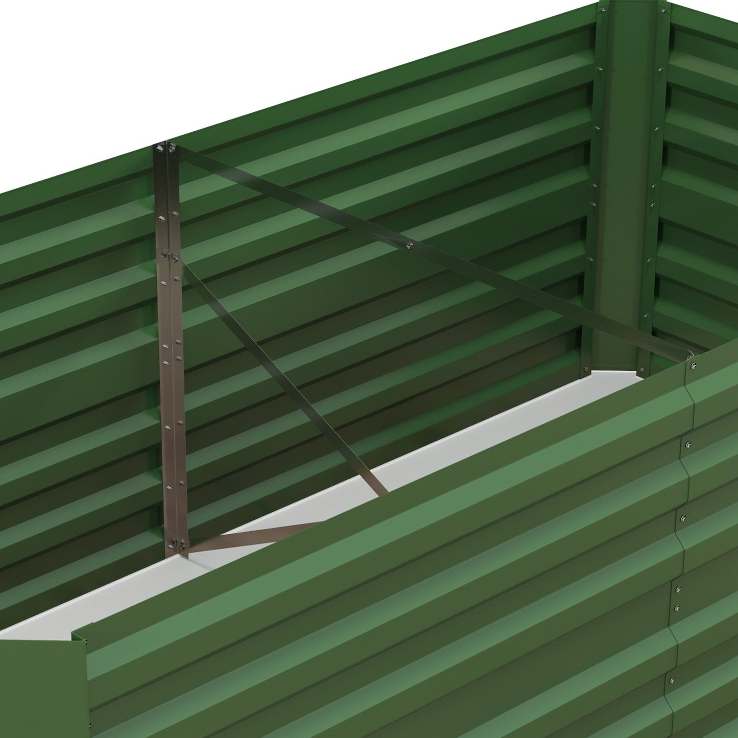 Set of 2 Raised Beds for Garden