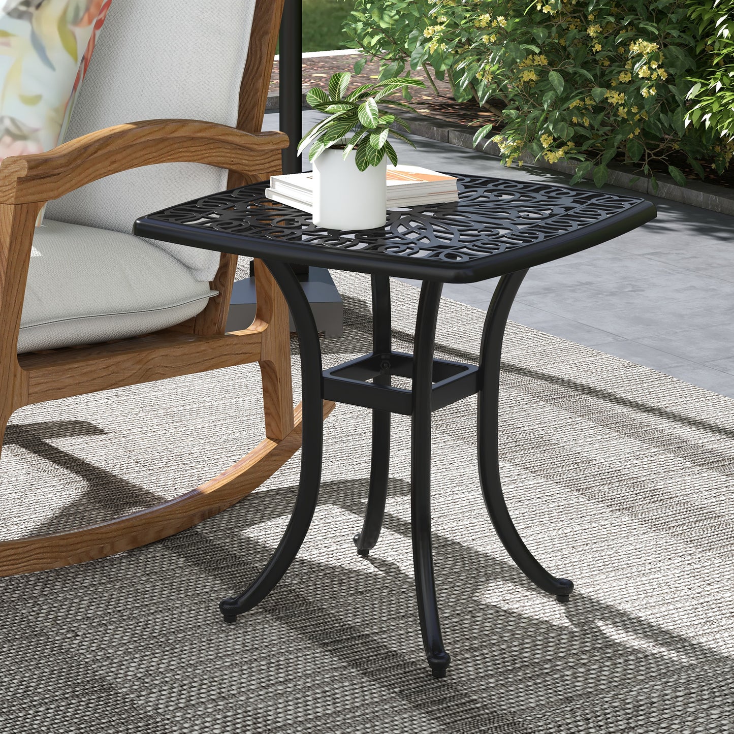 Cast Aluminium Bistro Table