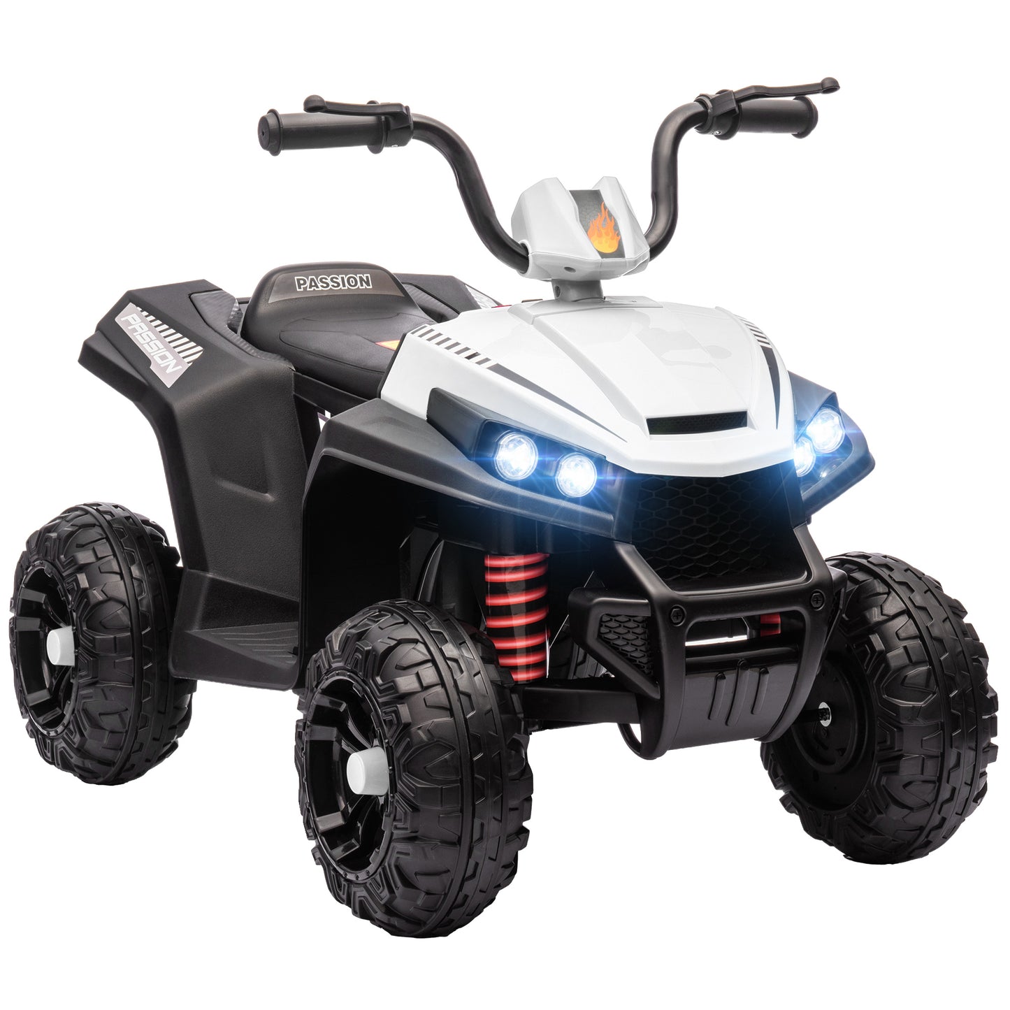 12V Kids Electric Quad Bike w/ Spring Suspension System, Forward