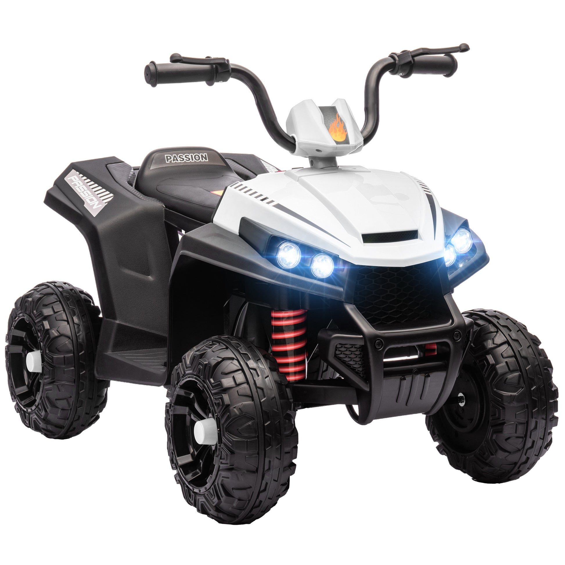 12V Kids Electric Quad Bike w/ Spring Suspension System, Forward