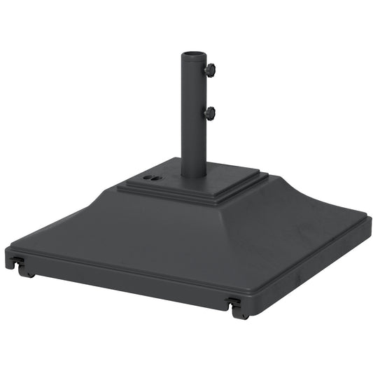 60kg Water/Sand Fillable Parasol Base, with Wheels