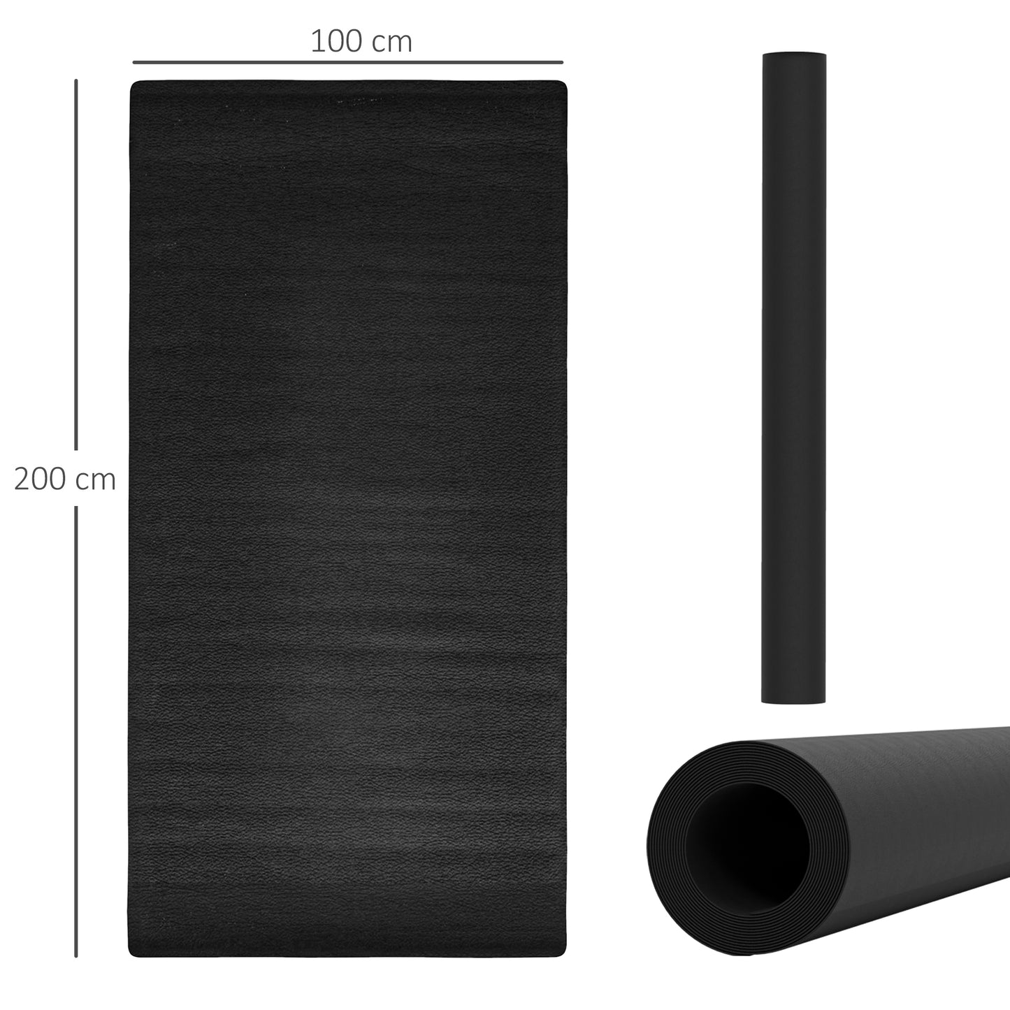 Multi-purpose Exercise Equipment Mat Non-slip Floor Protector Gym