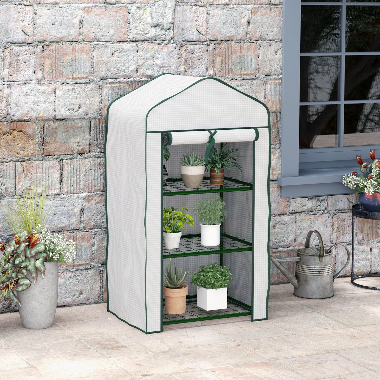Three-Tier Mini Greenhouse