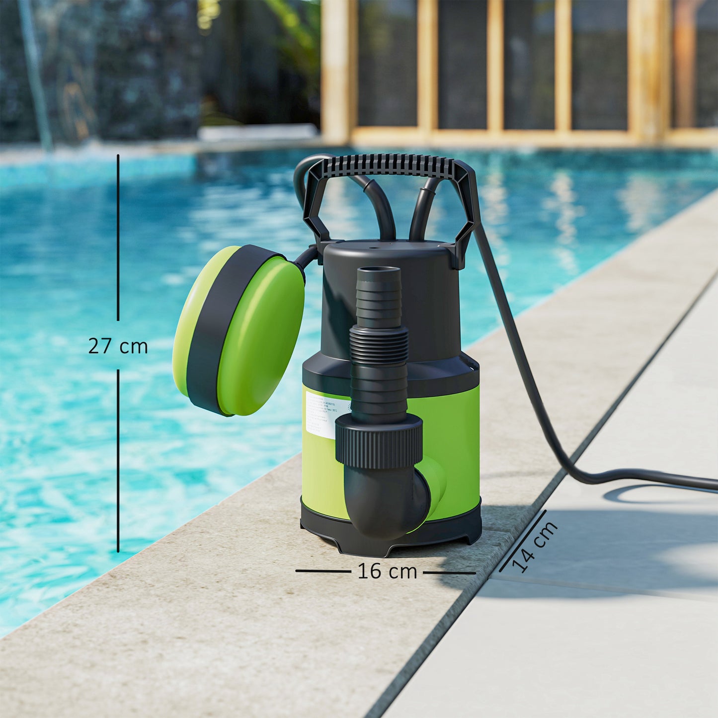 400W Submersible Water Pump for Dirty/Clean Water