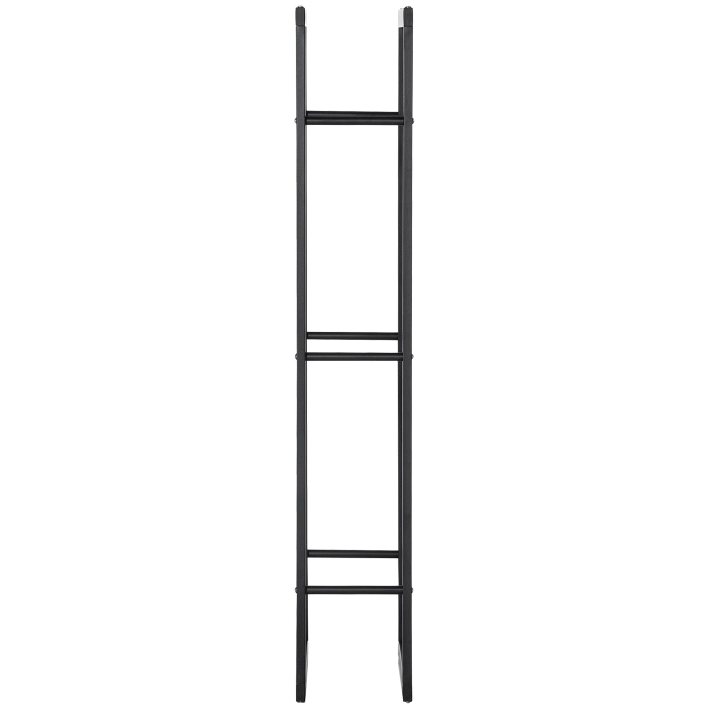 Metal Firewood Log Holder Tall Firewood Rack Indoor Outdoor